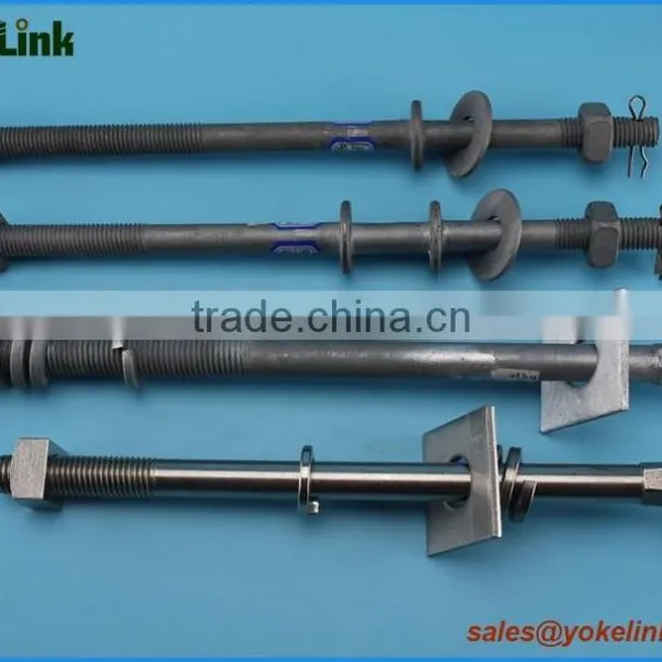 Steel Crossarm DF19M Insulator Stud for Line Post photo-2