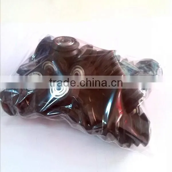 Plastic Rubber Coated V-nut Laufrollen Wheel Bearing 4x24x11 photo-3