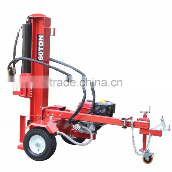 60T 15HP Lifan Petrol Engine Wood Log Splitter photo-2
