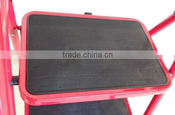 Red 4 Step Ladder Folding Ladder Hosehold Step Ladder photo-6