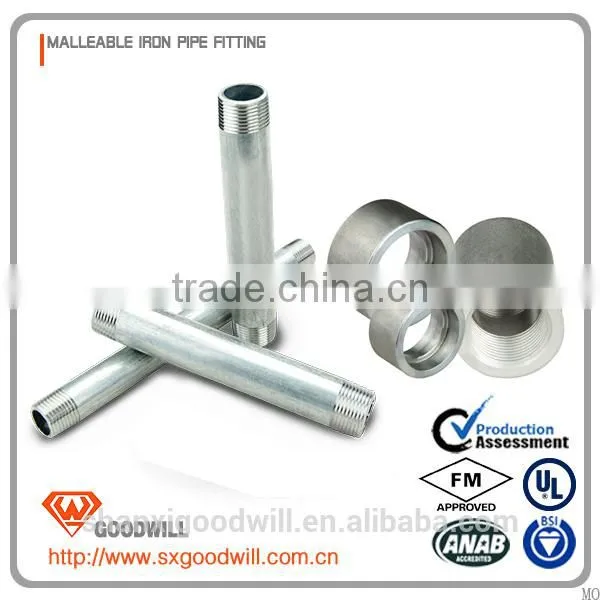 Screw in Nipple Cup Malleable Iron Pipe Fitting photo-4