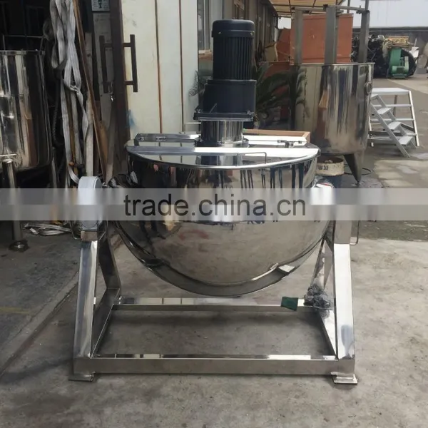 Wenzhou Snack Machines Steam Jacket Kettle/Jacketed Pan/Interlayer Boiler photo-4