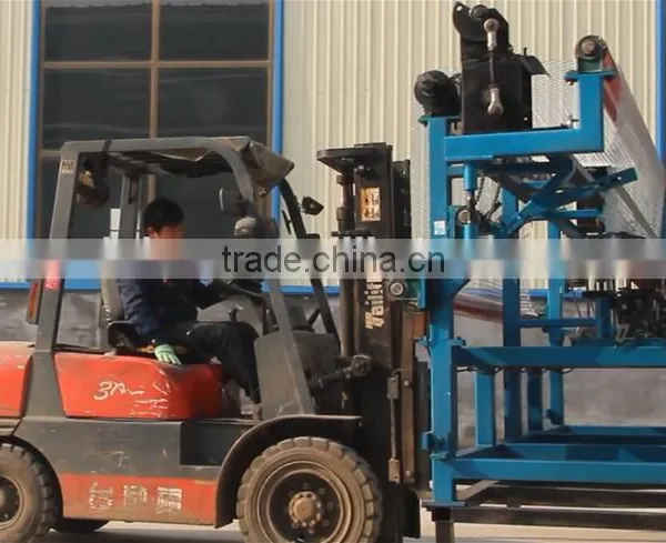 Galvanized and PVC Coated Fully-automatic Chain Link Fence Machine photo-6