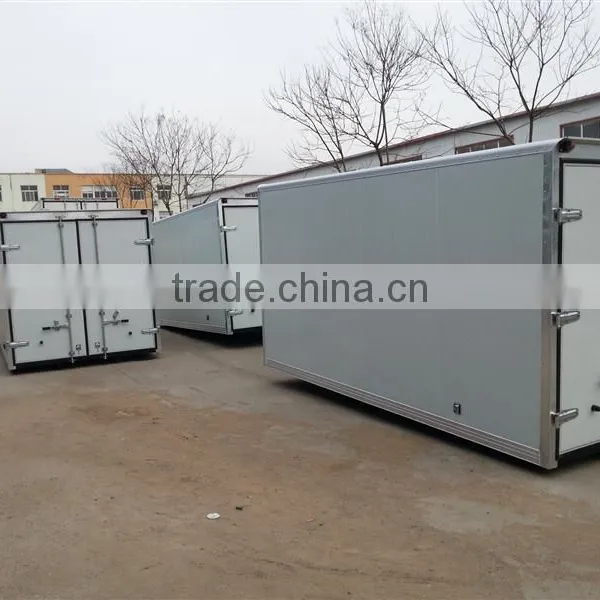 Thermoking Truck Refrigeration Unit Frp Fish Transport Refrigeraed Truck Body Van Bodies Small Freezer Truck photo-5