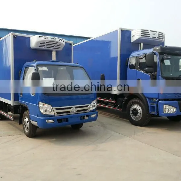 Isolated Truck Body Refrigerated Truck Body Meat Transport Truck Body 1.5ton Jac Refrigerated Truck photo-3