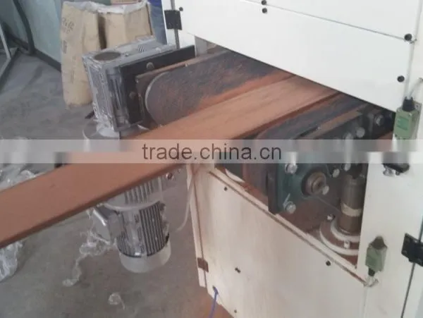 Plastic Wood Deck Board Sanding Machine photo-2