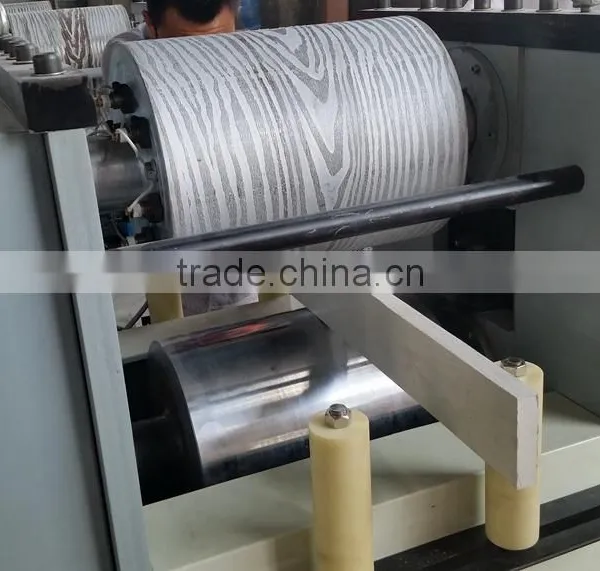 Wooden Looking Plastic Embosser Plastic Embosser Machine photo-4