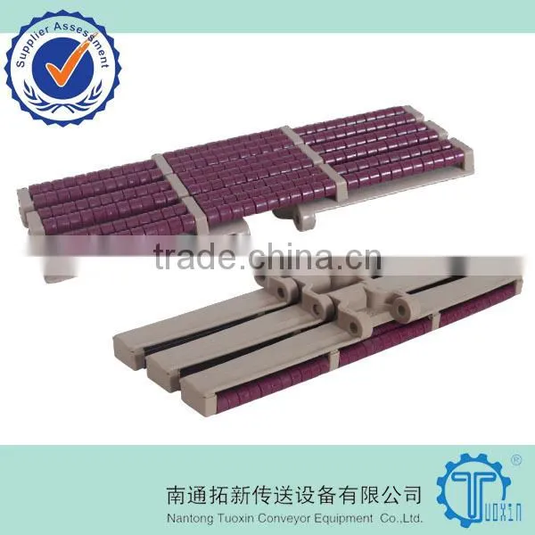 LBP821 Straight Run Double Hinge Plastic Roller Conveyor Chain photo-4