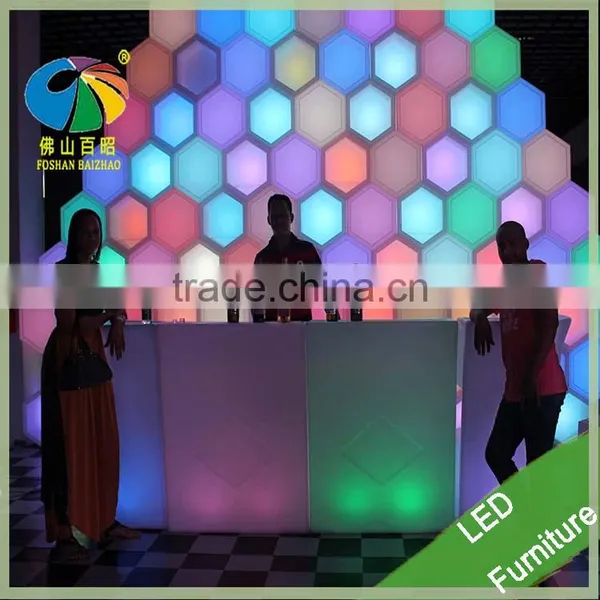 Rechargeable Led Table Led Cocktail Table Led Bar Table Acrylic Tables With Battery photo-5