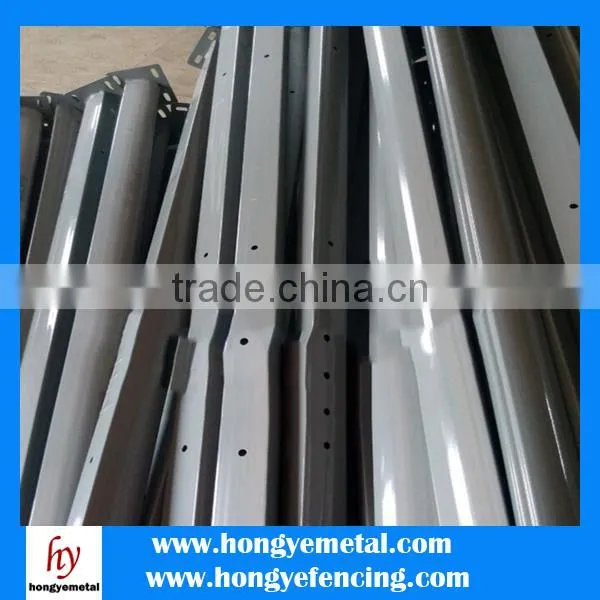Black Painted Star Fence Post For Livestock Farm From Hongye Factory photo-5
