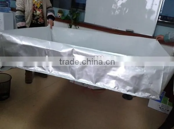 Reusable Thermal Insulation PET Aluminum Foil Pallet Cover photo-2