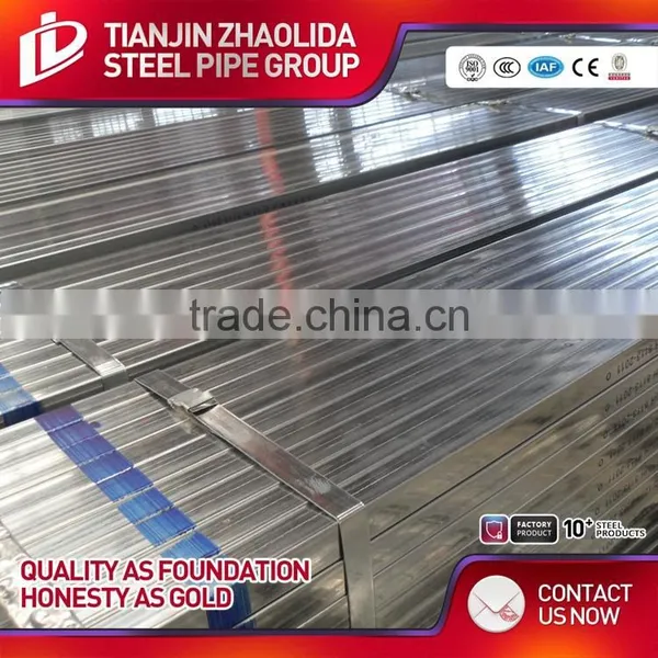 Zinc Coated 200 g - 500 g Astm A500 Square Tube With Galvanized or Oil of Weight per Ton photo-6