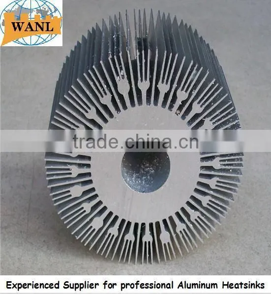 Hot Selling 6063 Aluminum Heat Pipe Heat Sink photo-4