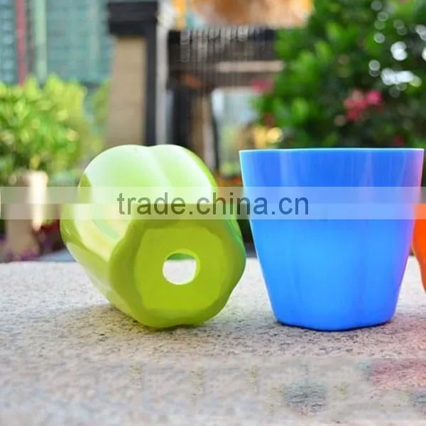 Wholesale Plastic Flower Pots /garden Creative Pot / Plastic Flower Pot Decoration photo-4