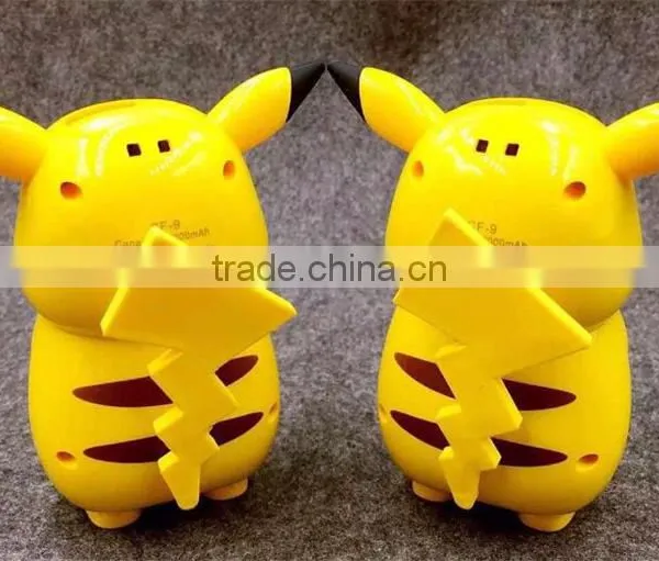 Factory Production Pokemon Ball Power Bank Pikachu Phone Charger Cartoon Cute PIKACHU 10000mah Pokemon Power Bank photo-2