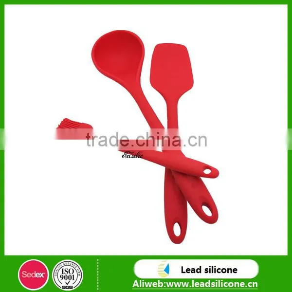 Cooking Utensils Set for the Kitchen Premium Silicone Kitchen Tools Set ISO9001 Certification Food-grade Silicone Cooking Sets photo-4