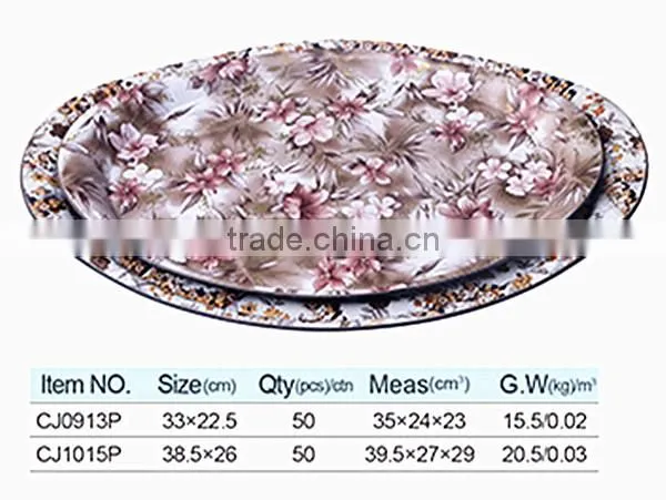 Serving Tray Sets, Round/Square Melamine Tray for European Market photo-4