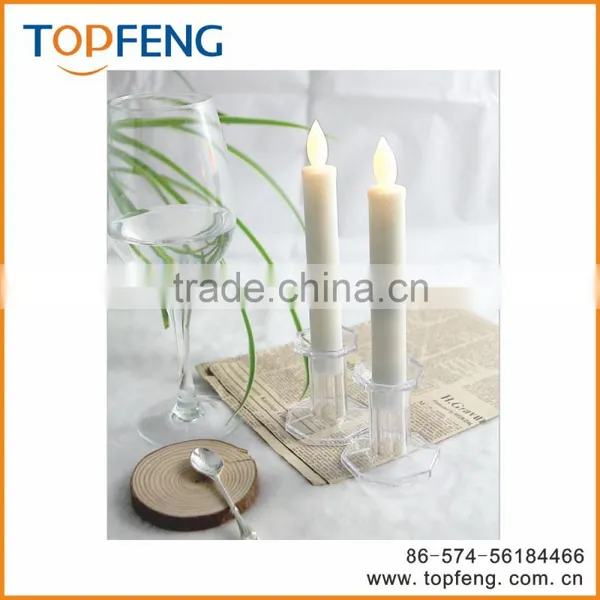 Led Light Candle Lights /remote/dmx Control Led Candle Clear/thin Pillar Flameless photo-2