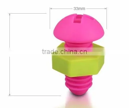 Wholesale Silicone Rubber Wine Bottle Stopper