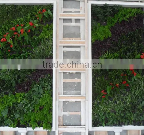 Artificial Grass Wall Fake Plastic Green Wall Cheap Plant Artificial Wall photo-2