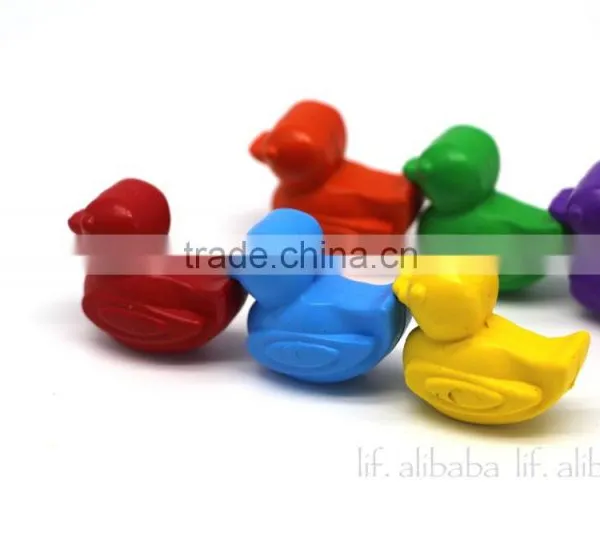 Novelty 3D Duck Crayons, Cute Duck Crayons,Candy Colors Crayons photo-4