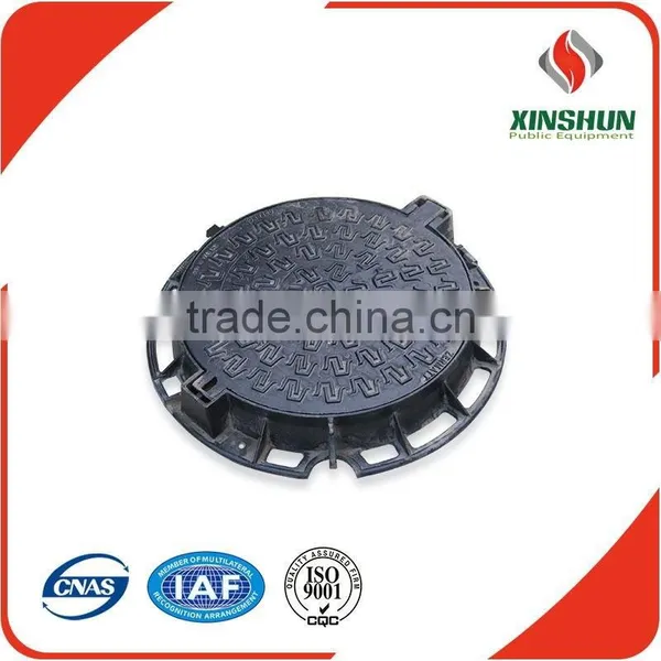 EN124 B125 C250 D400 Cast Iron Manhole Cover and Frame Grateing Grids in China photo-3