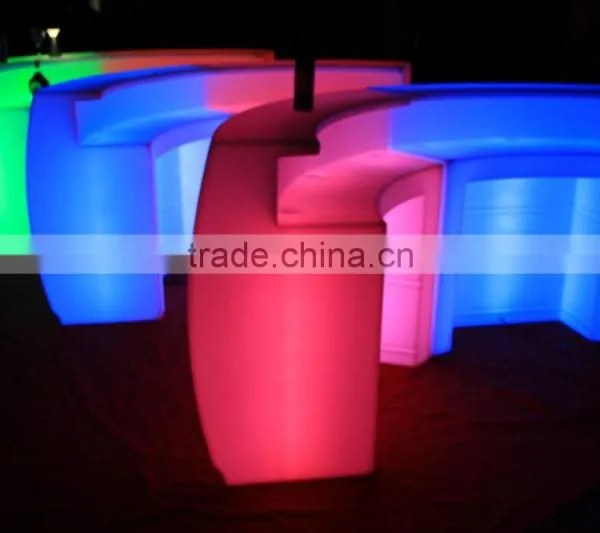 Outdoor Party Rechargeable Used Plastic LED Bar Counter photo-6