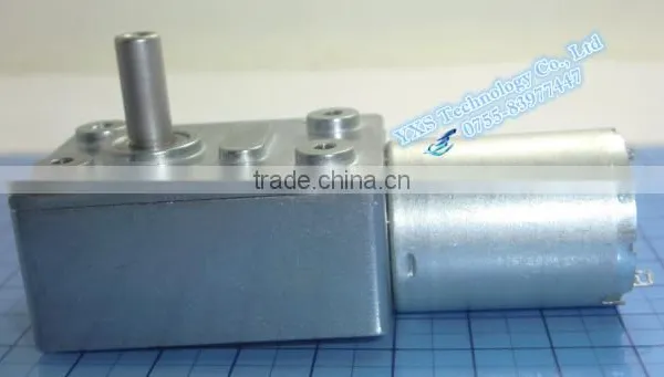 JGY370 DC12V 2rpm High Torque Motor All Metal Gear Turbine Worm Gear MotorJGY-370-12V-2R photo-2