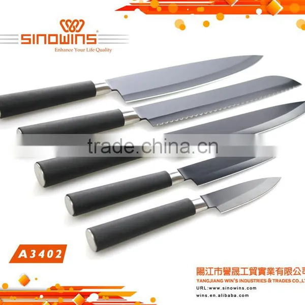 Cutlery Knife Set 5pcs Non-stick Coating Knife Set photo-6