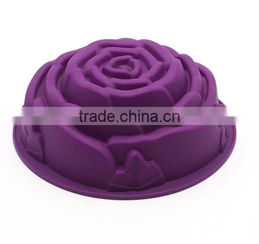 10133ose Shape Silicone Cake Mold photo-3