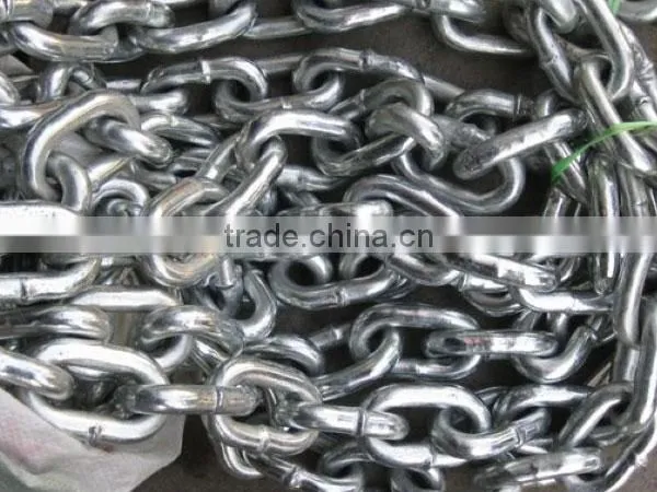 Factory Supplier High Quality Galvanized Steel Link Chain Welded Chain Link photo-5