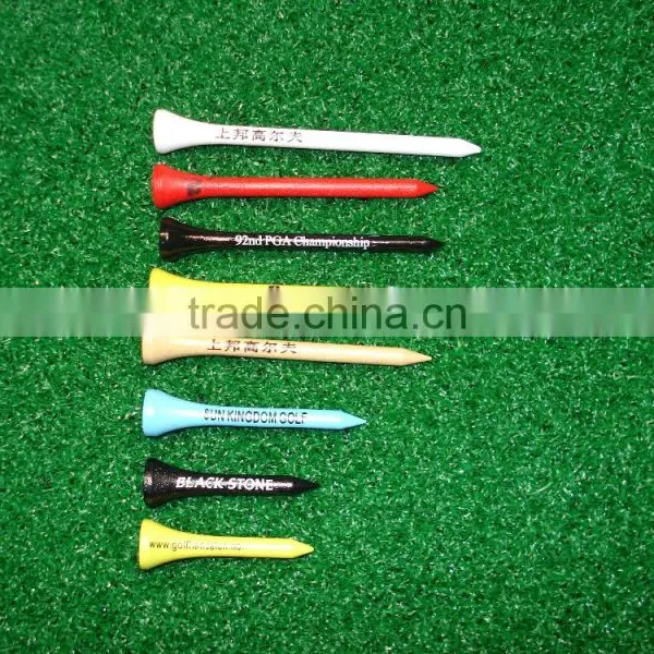 Golf Wooden Tee Plastic Tee Custom Logo on Colorfu on Golf Tee photo-5
