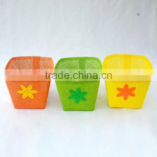 2016 New Design Paper Wave Flower Pot Paper Pot Cover