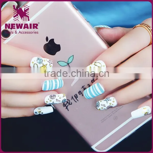 Hot-selling Korean Style Young Girl Fine Printing Nail Art Sticker photo-6