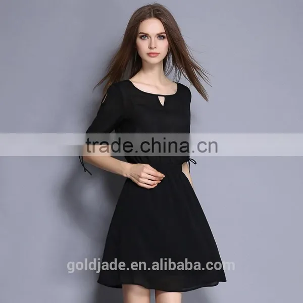 2017 Ladies Fashion New Design High Quality Casual Trendy Dresses photo-3
