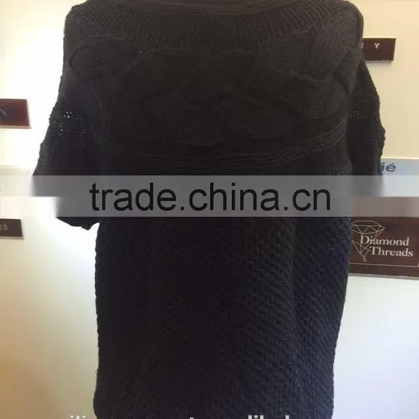 2015 Newest Design Knitted Sweater Pullover Dress photo-3
