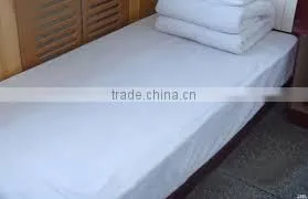 Bed Sheet for Hospital White Color photo-3