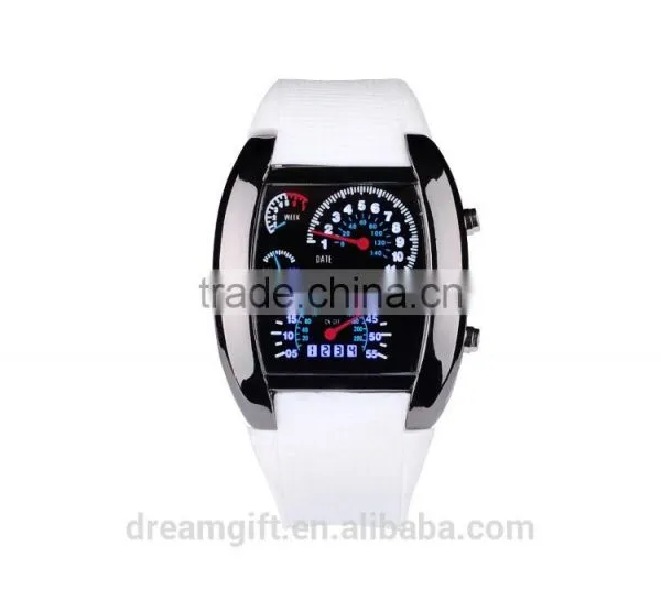 Stock Wholesale 2015 LED Digital Watches Men's Aviation Sector Dashboard Watches Watches Fashion for Men Women Watch photo-4