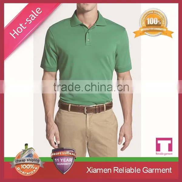 2016 OEM New Arrival Attractive Embroidery Double Mercerized Cotton Polo Shirt China Supplier photo-6