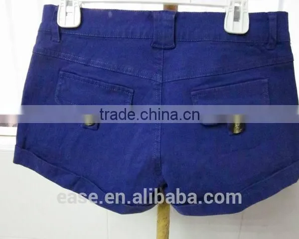 Lady Fashion Boyfriend Short Denim Pants photo-3