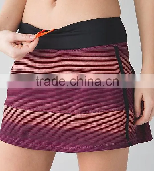 2016Fashion Cheap Sexy Running Tennis Skirt Women Badminton Wear Sportswear Tennis Skirt photo-3