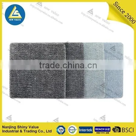 Black Velour Iron Patches 2-pack photo-3