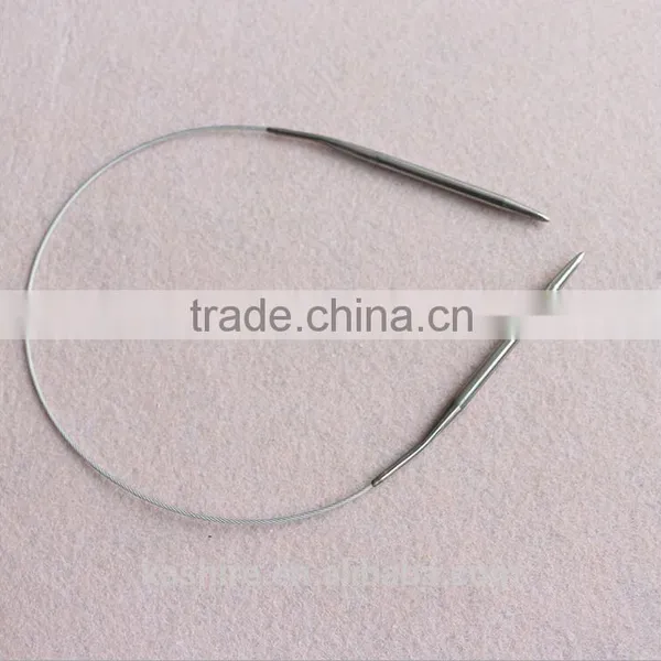 11size Stainless Steel Circular Knitting Needle Set photo-2
