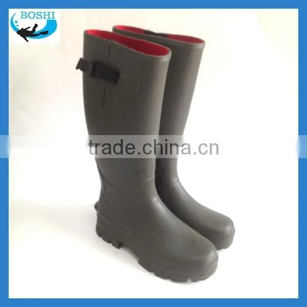 Mens Hunting Boots,Neoprene High Boots 2015 Hot Selling Neoprene Lining Wear Well Boots photo-2