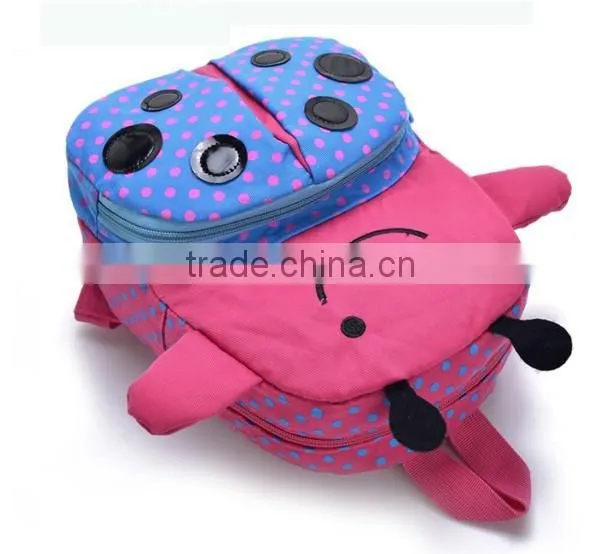 Cartoon Ladybird Kindergarten Kids School Backpacks photo-3