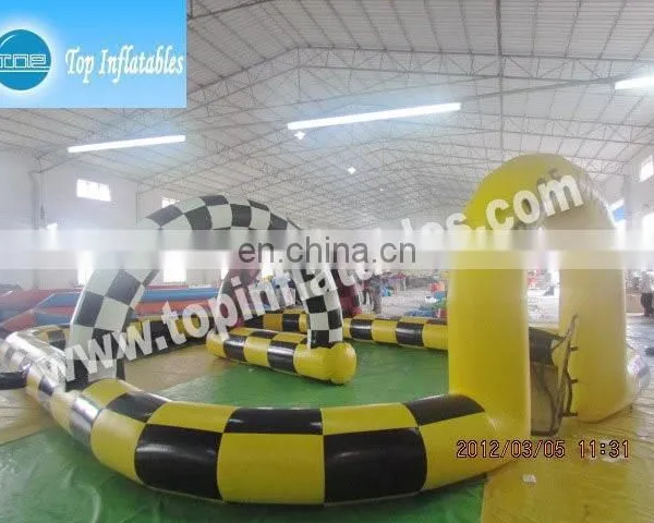 Top Inflatable Race Track For Car Inflatable Air Track Inflatable Sport Games photo-2