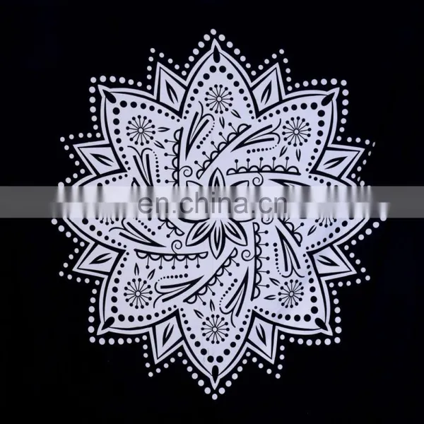 Ombre Mandala Indian Cotton New 2017 Tapestries Queen Wall Hanging Handmade Bedspread Bedding Home Decor photo-2