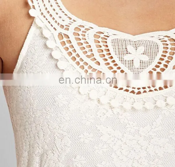 China Supplier Ladies Fashion New Crop Tops With Embroidery photo-6