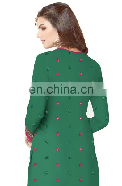 2018 Stylish Casual Wear Salwar Kameez Suits Designs (Semi-Stitched) photo-2