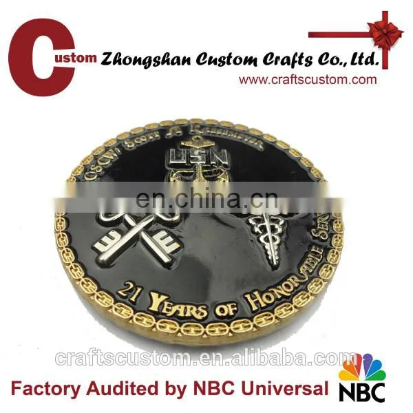 Custom 3d Challenge Coin With Soft Enamel photo-4